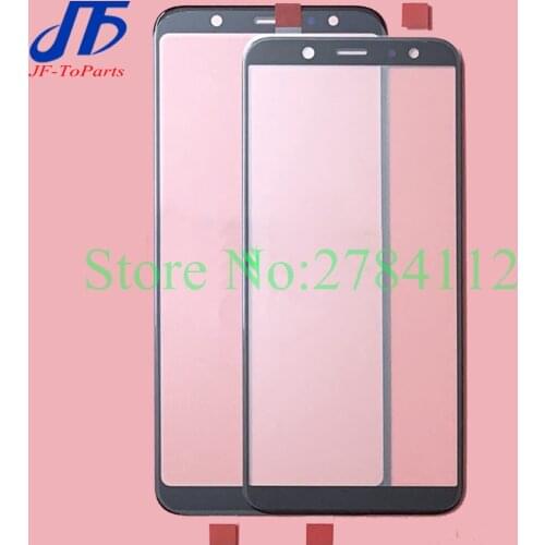 10Pcs touch panel Replacement For Samsung Galaxy A6 2018 A600 / A6+ A605 / A6S Touch Screen LCD Front Outer Glass Lens