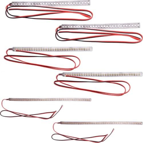 5W 2 pcs Dynamic Amber LED Car Side Rearview Mirror Turn Signal Indicator Light Lamp Strip