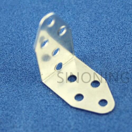 50pcs L-shaped plum blossom yoke small angle iron model axle frame angle fixing parts diy