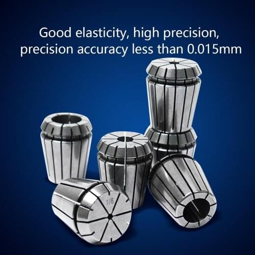 6Pcs ER32 Spring Collets Chuck For CNC Lathe Accessories Milling Tool Hole Diameter 1/2'' 1/4'' 3/4'' 1/8'' 3/8'' 5/8'' Collets