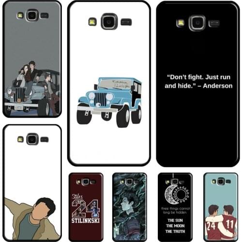 Dylan O'Brien Teen Wolf quotes Phone Case For Samsung Galaxy J8 A9 A7 2018 A8 A6 J6 J4 Plus J1 J3 J5 J7 A3 A5 2016 2017