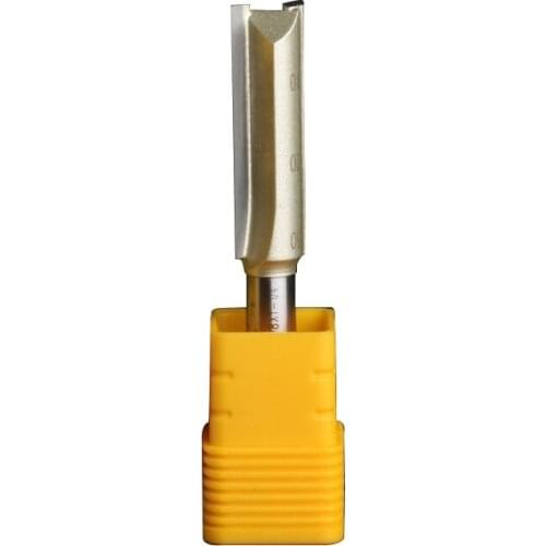 Woodworking Tool Long Blade Straight Bit W/O Bearing Arden Router Bit - 1/4*3/8*1 - 1/4" Shank - Arden A0103034