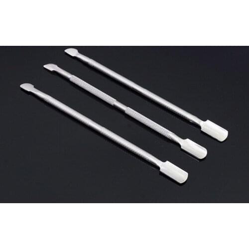 3Pcs/Set DIY Hand Leather Tool Stainless Steel Dual Head Glue Stick Leather Handicraft Material Accessories Double 12cmLength