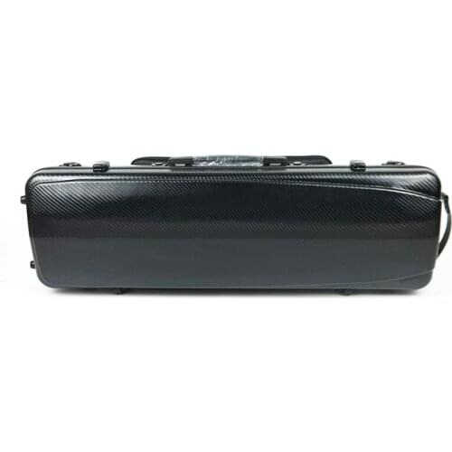 Newest violin case carbon fiber with music sheet bag waterproof violin hard case VFGW-01