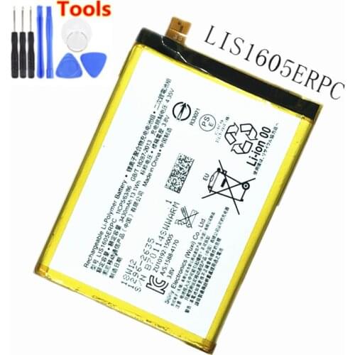 New 3430mAh LIS1605ERPC Replacement Battery For SONY Xperia Z5 Premium Z5P Dual E6853 E6883 Bateria + Free Tools