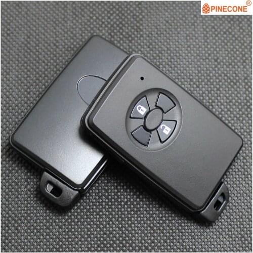 PINECONE Key Case for TOYOTA RAV4 REIZ MARK X Keyless Entry 2 Button Replacement Smart Car Key Fob Shell Classic Black
