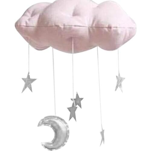 Cloud Pendant Moon Gift DIY Mobile Stars Home Children Bedroom Ceiling Hanging Decorations Ornament Nursery Room Baby