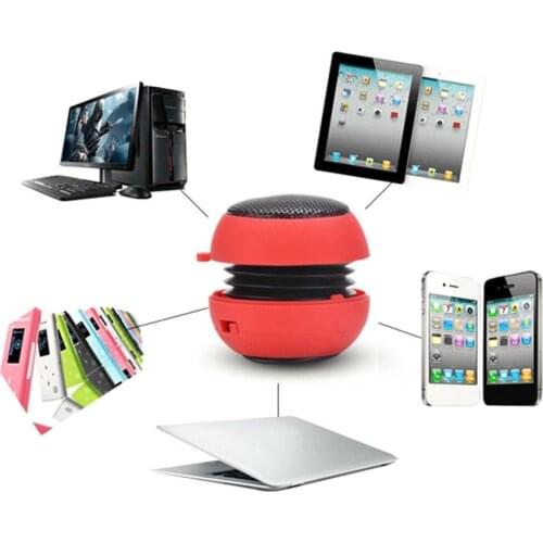 Mini Portable Hamburger Speaker Amplifier 35mm Jack Bluetooth Sound Box Loudspeaker Music Player