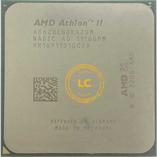AMD Athlon II X4 620e 2.6 GHz 45W Quad-Core CPU Processor AD620EHDK42GM Socket AM3
