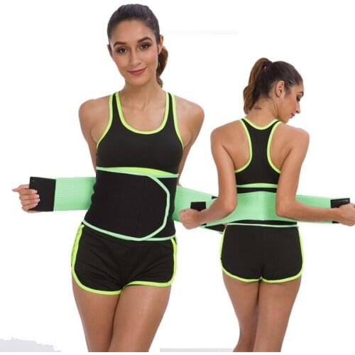 Adjustable Neoprene Double Pull Lumbar Support Lower Brace Pain Relief Waist Band Unisex Back Belt Lumbar