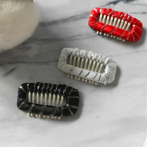 DIY dog jewelry pet Cat hairdressing clip BB clip hairpin hair clip needle comb manual Silver edge webb bottom clip 20pcs/lot