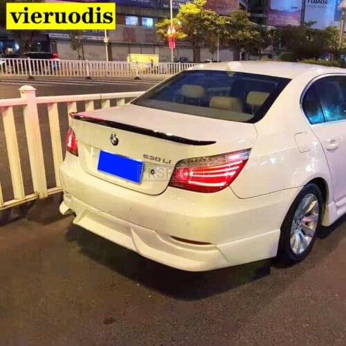 For BMW E60 Spoiler High Quality ABS material Car Rear Wing Spoiler For BMW E60 M5 520 525 528 535 Spoiler 2005-2010