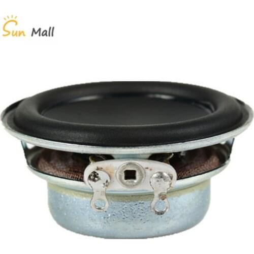 1PCS 4Ω 2W 36mm round rubber edge internal magnetic speaker 14 core full range audio speaker