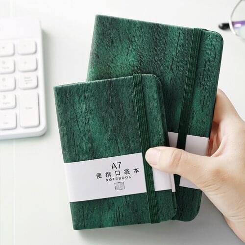 Kawaii 100 Sheets Portable Notebook A6 A7 Bullet Journal Notebook Foreign Languages Word Book Vocabulary Memory Study Stationery