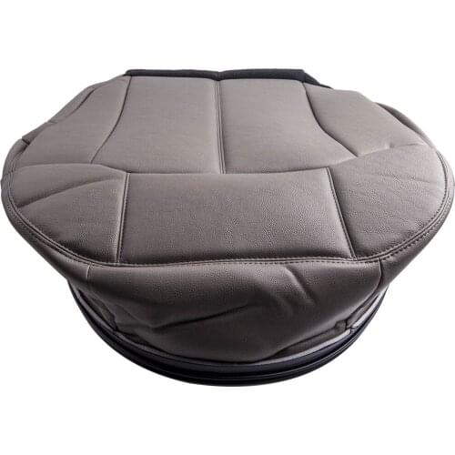 1PC Driver Bottom Synthetic Leather Replacement Seat Cover Gray fit 1999 - 2002 for Silverado