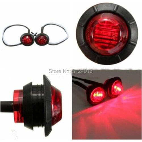 1pc X dahosun LED Trailer Side light Truck Number Plate Light Automotive etc Vehicles Trailer RV