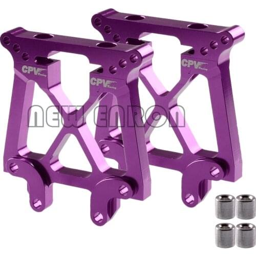 2Pc Aluminum Front & Rear Shock Tower Damper Plate For RC Car Part HPI Racing Savage Flux XL 21 25 SS 3.5 4.6 5.9 #85060 85234