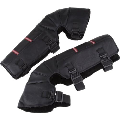 2pcs Knee Pads Windproof Winter Warmer Knee Pads Protector Motorcyle Riding Racing Scooter KneePads Knee Guard Protetive Gear