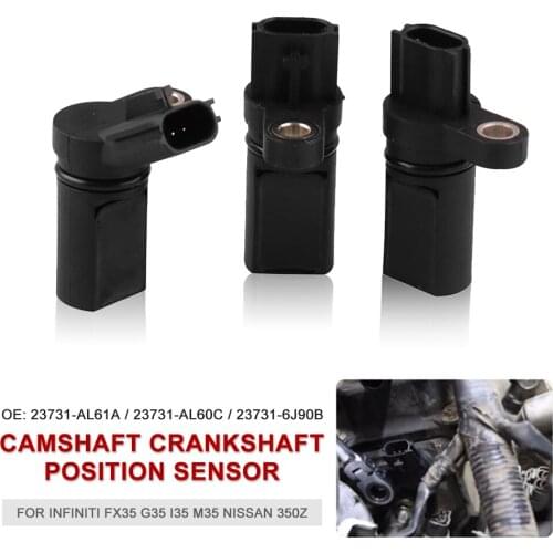 23731-AL61A 23731-AL60C 23731-6J90B SET Sensore di posizione dell'albero a camme per for Infiniti FX35 G35 I35 M35 NISSAN 350Z