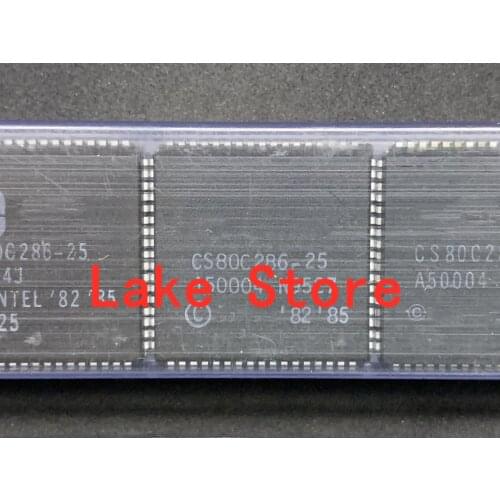 5 unids/lote CS80C286-25 CS80C286-20 CS80C286-16 PLCC CS80C286 80C286