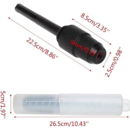 SDS Max To SDS Plus Adaptor Chuck Drill Converter Shank For Rotary Hammer Drills Bits Power Tool