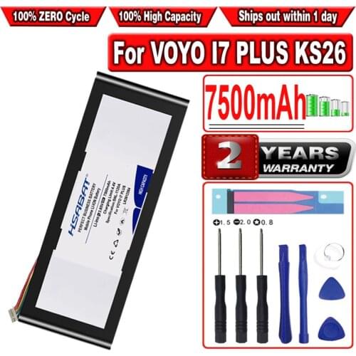 HSABAT 7500mAh LR3912584 Battery for VOYO I5 I7 Plus KS26 Tablet PC