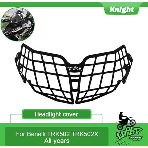 For Benelli TRK502 TRK 502X TRK 502 Motorcycle accessories black headlight protection grill guard covers Motorcycle parts