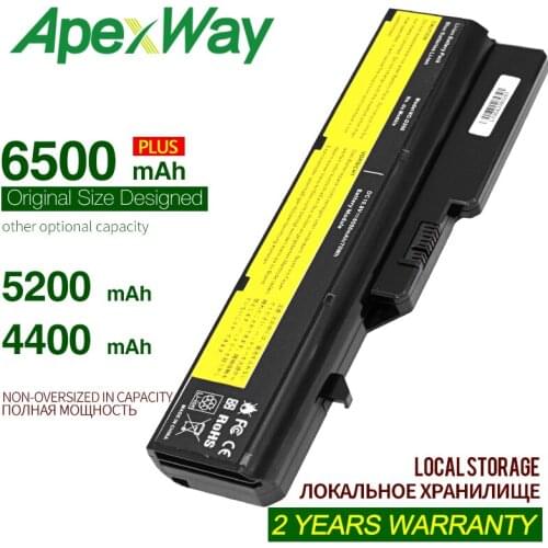 ApexWay Аккумулятор для ноутбука for lenovo FRU 121001056 121001071 121001091 L09C6Y02L10C6Y02 L10M6F21 L09L6Y02 L09M6Y02