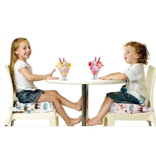 Children Increased Chair Pad Baby Dining Cushion Adjustable Removable Highchair Chair Booster Cushion Seat Chair for Baby Care