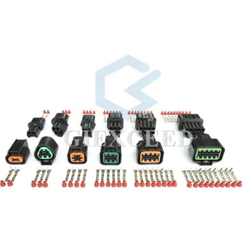 KUM Superseal Kits LS Series Oxygen Sensor Connector ATV UTV RV CAS Light Switch Socket For Mitsubishi Hyundai