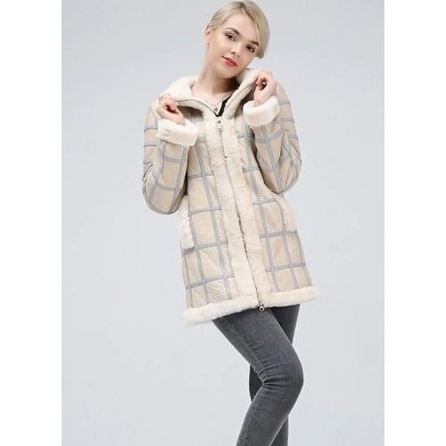 New natural wool autumn winter thermal coat, fashion slim warm womens coat wool coat