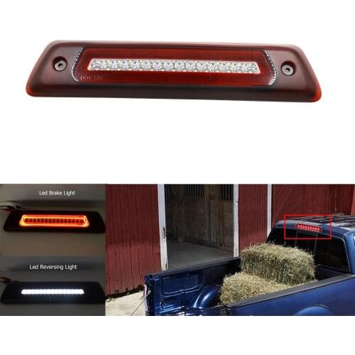 One Piece For 2009-2014 Ford F-150 3rd Third Brake Light LED Rear Red White Led Cargo Tail Lamp