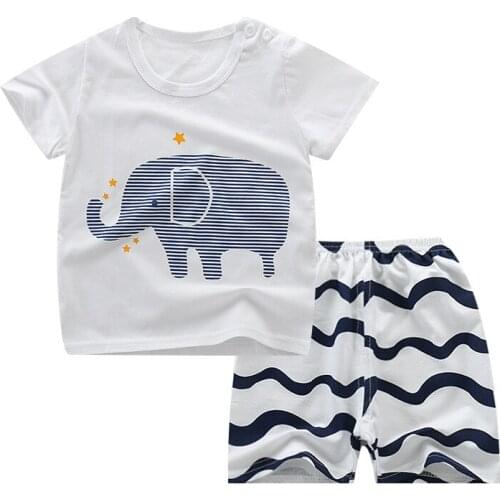 3-10 Years Baby Boys Clothing Set Summer Infant Boy Clothes Cotton Kids Animal Costume Toddler Toddler Boys Clothing Set