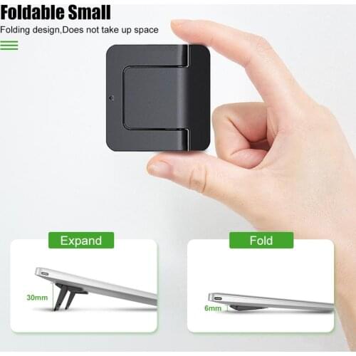 Portable Mini Invisible Laptop Holder Adjustable Stand Foldable Multifunctional Holder 1Pair for Laptop Notebook