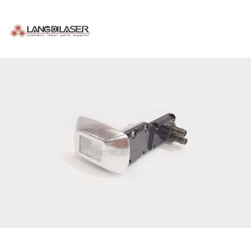 Diode laser hand piece fixture with large window size , diode laser prism guide crystal fixture