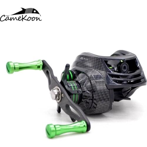 CAMEKOON Fishing Reel 7.1:1 High Gear Ratio Right/Left Handed Baitcasting Reel Magnetic Brake Carp Fishing Wheels