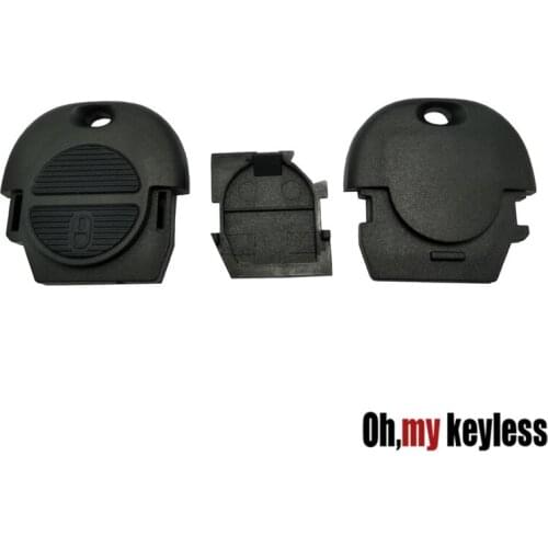 Replacement 2 Button Remote Key Shell for Nissan Micra Almera Primera X-Trail Key Case fob Cover