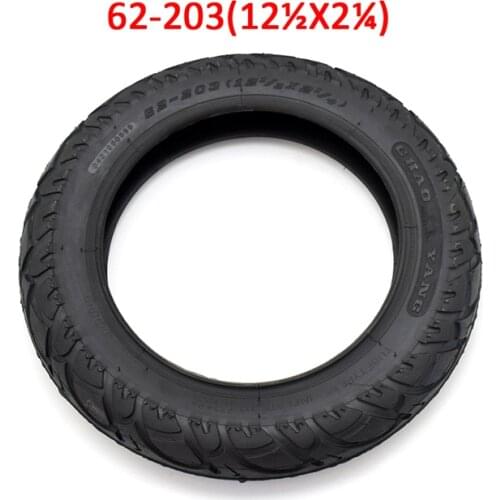 12 inch Tire 12 1/2 X 2 1/4 ( 62-203 ) Outer Tyre For Gas Cross Scooters and Electric Bicycles