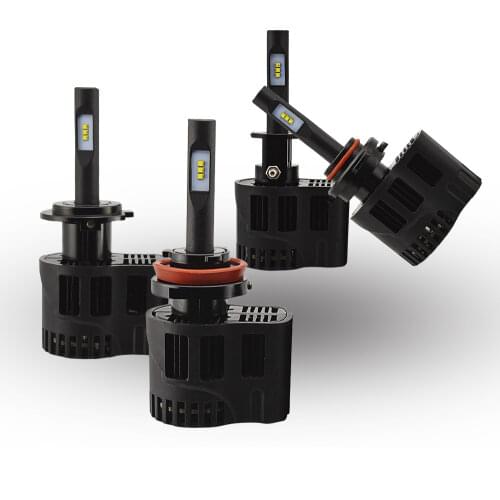 2Pcs Car Headlight H7 H1 H3 H4 H8 H1 HB3 HB4 H11 H13 9007 9012 H15 LED Auto Front Fog Lamp Bulb Automobile Headlamp Car Lighting