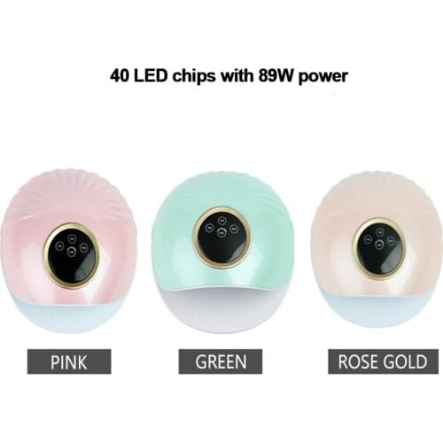 89W Nail Dryer 39 PCS LEDs UV LED Nail Lamp For Gel Polish Dual Power Quick Drying With Auto Sensor Manicure Salon Lamp