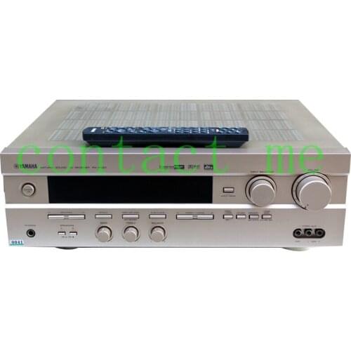 Used Yamaha RX-V320 AV amplifier, with remote control, output power: 5×100W, 5.1 home theater optical coaxial audio