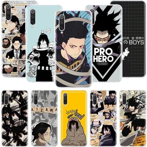 My Hero Academia Aizawa Shouta Phone Case For Xiaomi Mi Note 10 11 9 8 10T 9T CC9 A1 A2 A3 5X 6X Pocophone F1 X3 F2 Pro Lite Coq