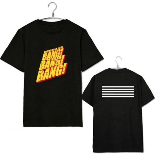Kpop BIGBANG MADE Concern Tour GD Same Cotton Tshirt Tee G Dragon Short Sleeve Fashion Summer Tops