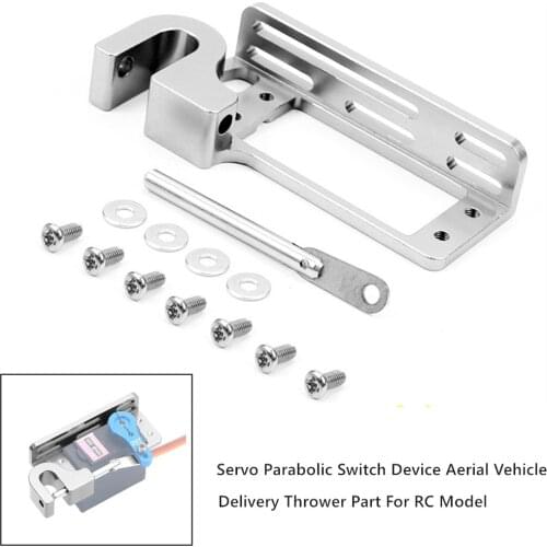 HIINST RC toys servo parabolic switch device aircraft throwing device release RC drone servo distributor metal upgrade parts