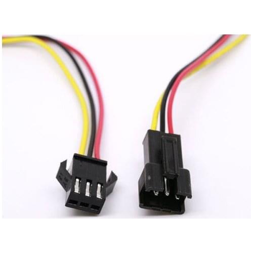 JST 2.5 SM-3 Pin Battery Connector Plug Female & Male with Wire 20 sets