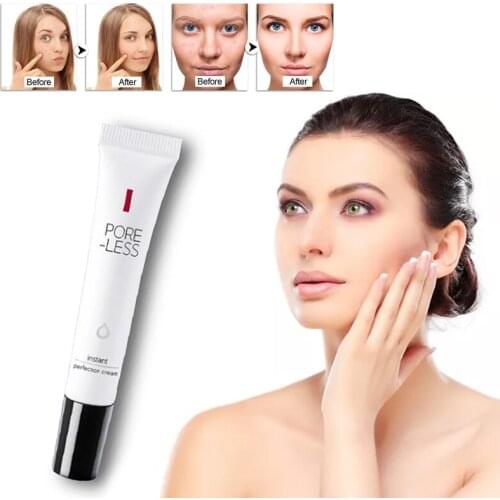Pore Less Instant Perfection Cream Deep Hydration Shrinks Pores Removes Blackheads Whitening Anti-aging Oil Control TSLM2