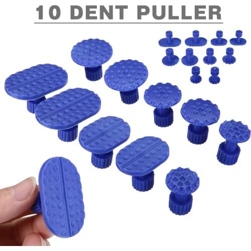 Mayitr 10pc Car Auto Glue Puller Pulling Tabs Body Paintless Dent Removal Repair Tool For Motorcycle Washing Machine Accessories
