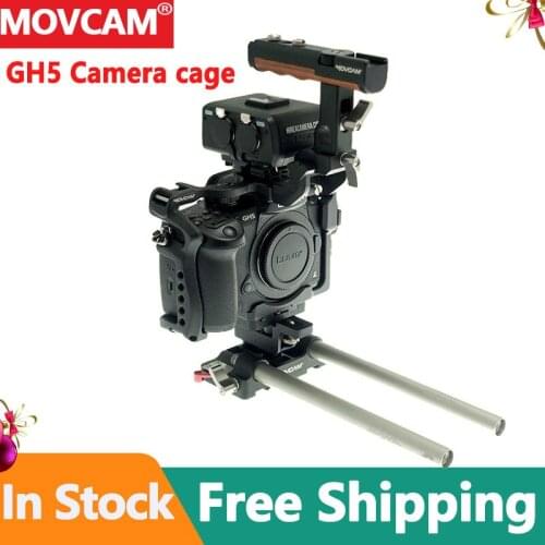 Movcam GH5/4/GH5S Camera DSLR Cage Kit Body Surround Tactical Suit Light Weight Anti Scratch