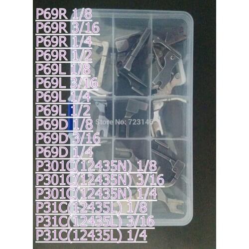 NO:11 SET FOOT 18 A LOT SPECIAL Presser Foot SPECIAL FEET for Industrial Sewing Machine for Brother Singer Siruba Toyota sewing