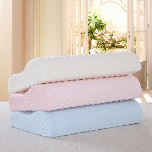 Pillow Floating massage Slow Rebound Memory Foam Pillow Health Care for home Massager Travesseiro Almohada Pillow